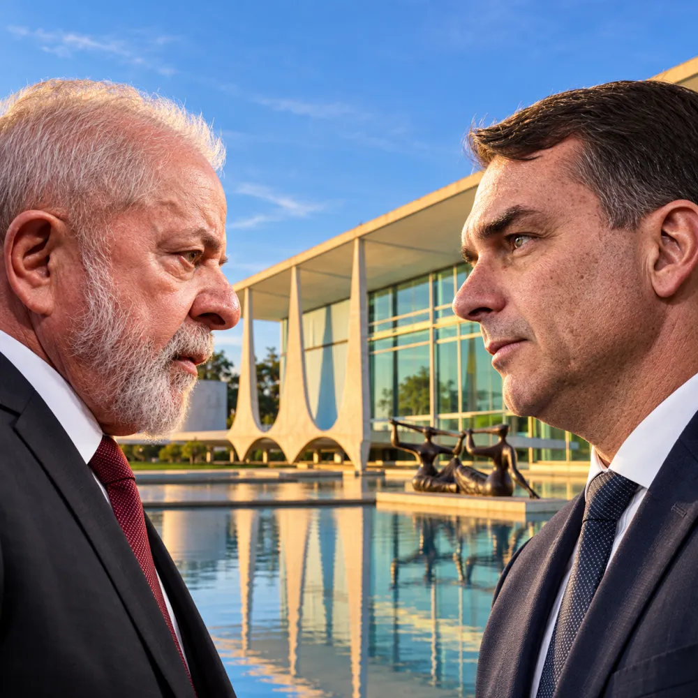Pesquisas apontam Lula à frente em 11 estados e Flávio Bolsonaro em 8 e no DF