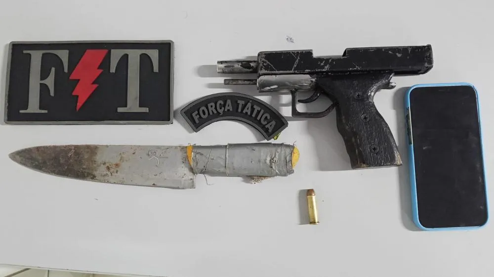 Adolescente de 17 anos é apreendido com arma artesanal durante ação da PM em Timon