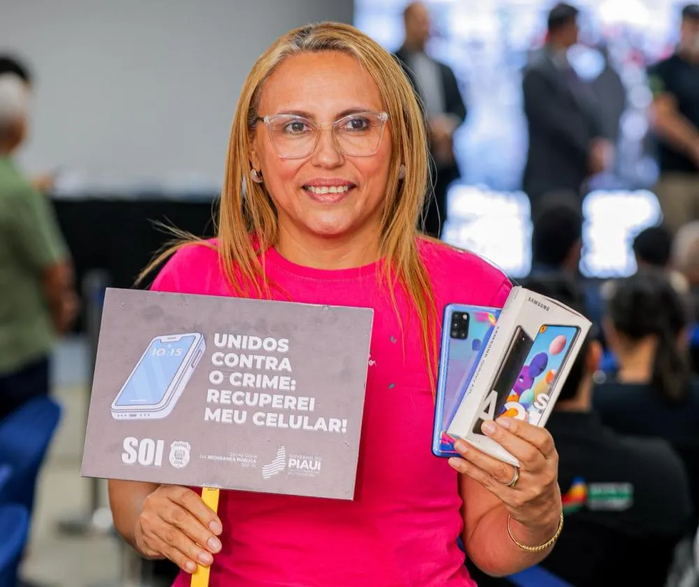 Piauí recupera mais de 17 mil celulares em três anos com programa de segurança
